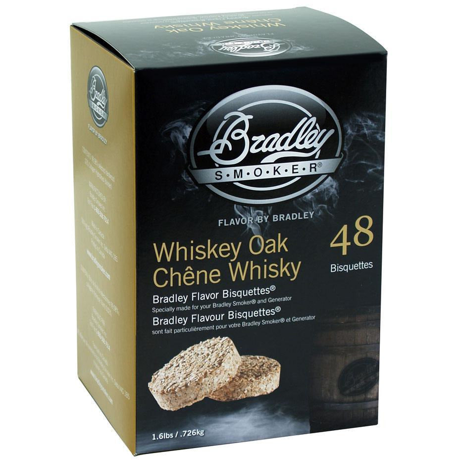 Bradley Whiskey Oak Bisquettes 24Pk