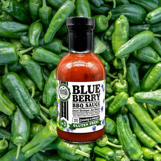 Busters BBQ Sauces | Blueberry Chipotle BBQ Sauce 14oz | Luxe Barbeque Company Winnipeg, Canada