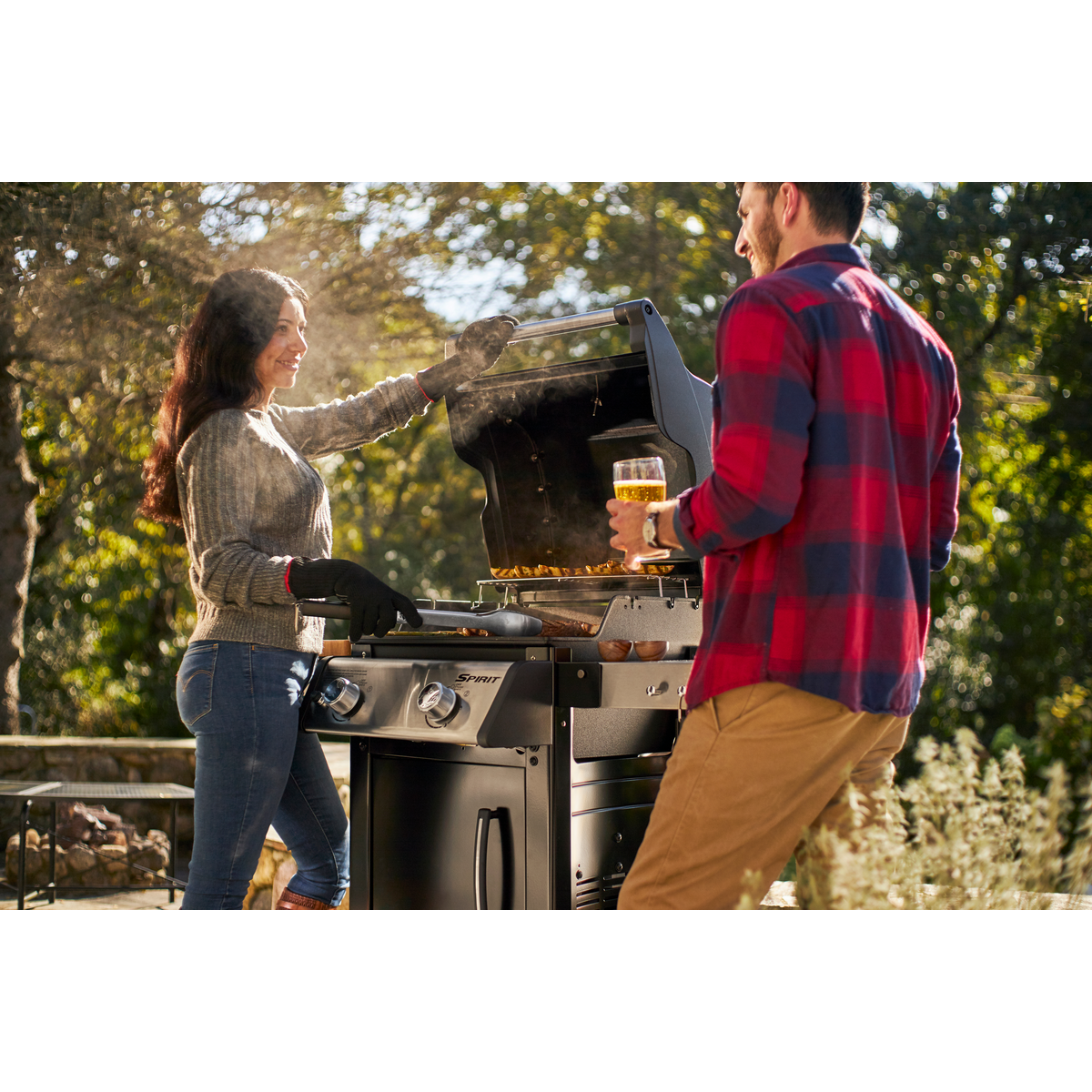 Weber Spirit E-215 Gas Grill-Spirit Series-Gas Barbecues-Luxe Barbeque Company Winnipeg, Canada