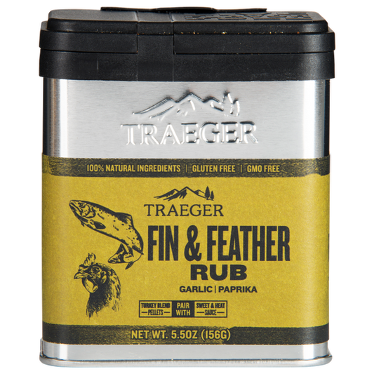 Traeger Rub | Fin & Feather Rub | Luxe Barbeque Company Winnipeg, Canada