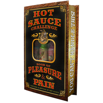 Hot Sauce Challenge: Book Of Pleasure & Pain