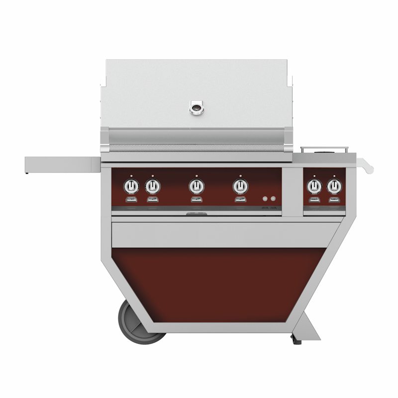 Hestan Outdoor 36" Deluxe Grill with Double Side Burner & Sear Zone