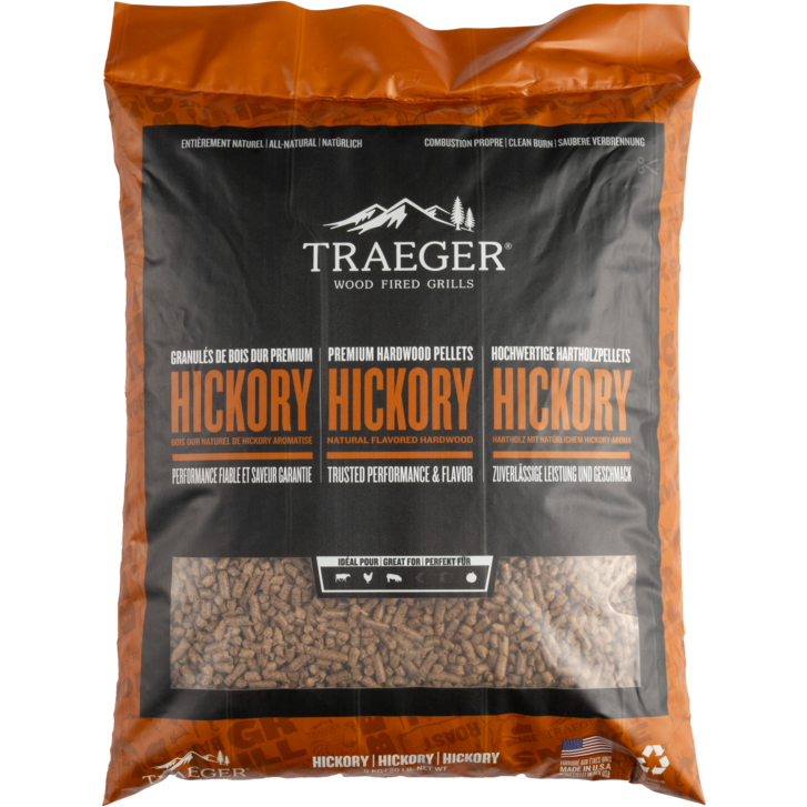 Traeger Pellets - Hickory 20Lbs