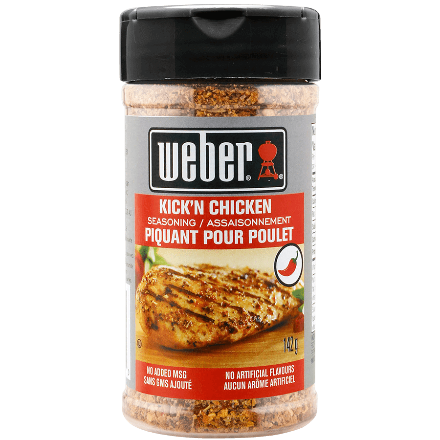 Weber Kickin' Chicken Seasoning-Luxe BBQ Winnipeg, Canada