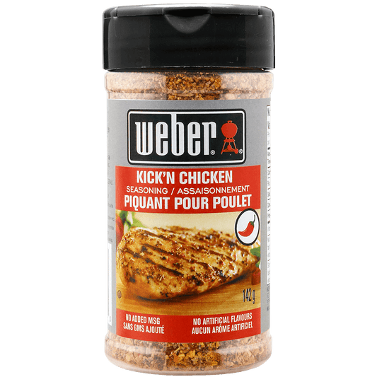 Weber Kickin' Chicken Seasoning-Luxe BBQ Winnipeg, Canada