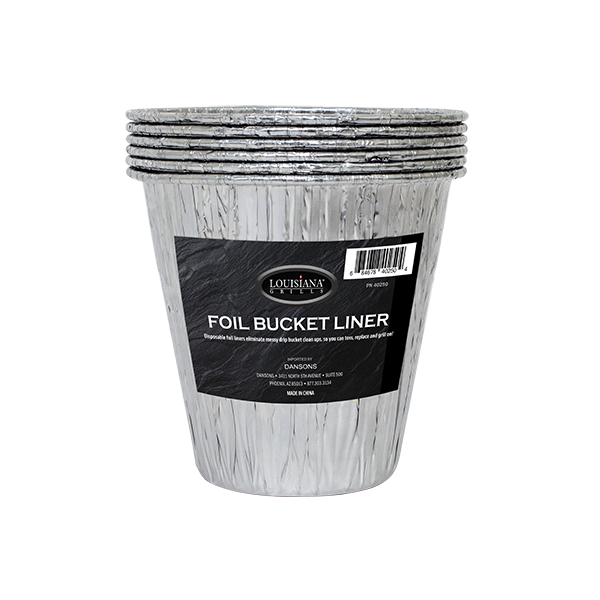 Louisiana Grills - Disposable Foil Bucket Liners 6pk