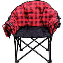 Kuma Outdoor Gear - Lazy Bear Junior Chair - Red/Black Plaid