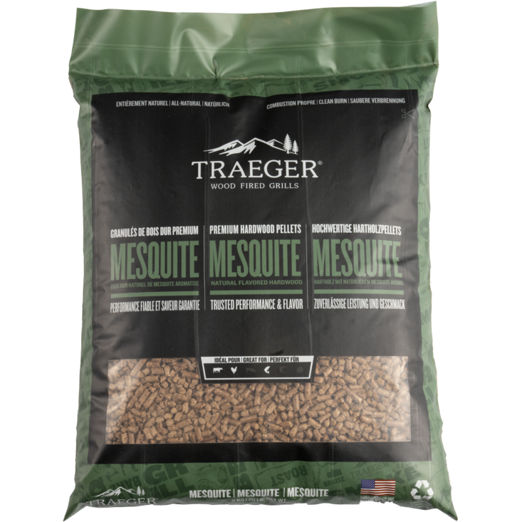 Traeger Grill Mesquite Pellets 20Lbs-Luxe Barbeque Company Winnipeg