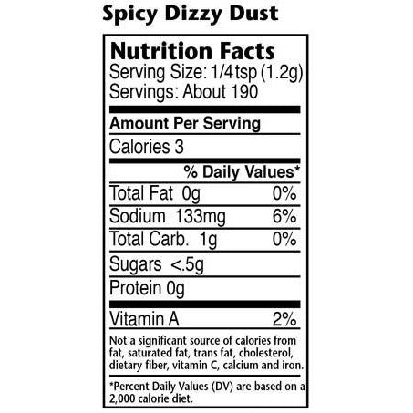 Dizzy Pig - Salt Free Dizzy Dust