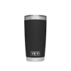 Yeti Rambler 591ml/ 20oz Tumbler with Magslider Lid-Black-Luxe Barbeque Company, Winnipeg, Canada