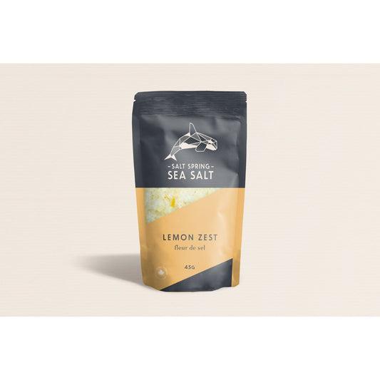 Salt Spring Sea Salt - Lemon Zest