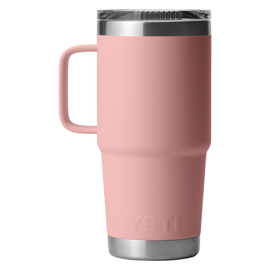 Yeti Rambler 20oz/591ml Travel Mug With Stronghold Lid - Sandstone Pink