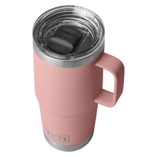 Yeti Rambler 20oz/591ml Travel Mug With Stronghold Lid - Sandstone Pink