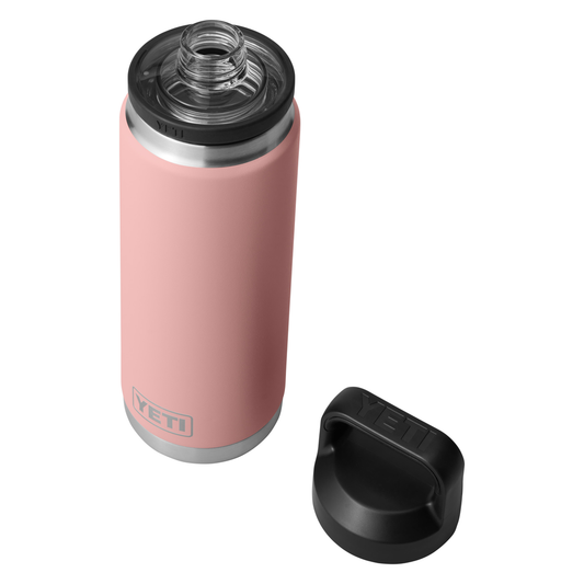 Yeti Rambler 26oz/769ml Bottle with Chug Cap - Sandstone Pink