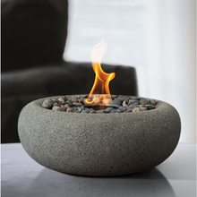 Terra Flame - Zen Fire Bowl Table Top - Pewter