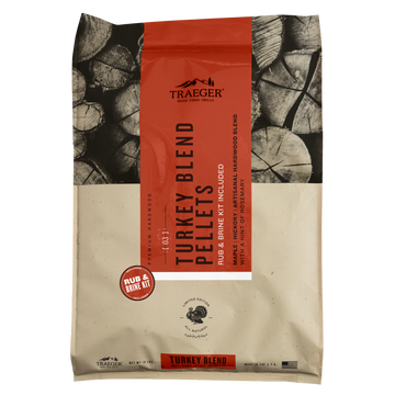 Traeger Pellets - Limited Edition Turkey With Rub & Brine Kit