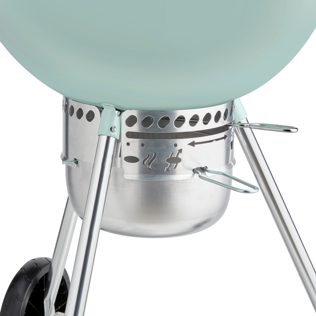 Weber - 70th Anniversary Kettle 22" Charcoal Grill - Rock N Roll Blue