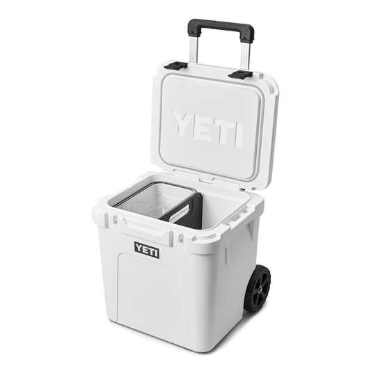Yeti Roadie 48 Rolling Wheeled Cooler - White