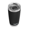 Yeti Rambler 591ml/ 20oz Tumbler with Magslider Lid-Black-Luxe Barbeque Company, Winnipeg, Canada