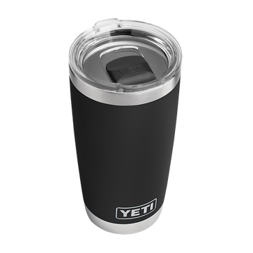 Yeti Rambler 591ml/ 20oz Tumbler with Magslider Lid-Black-Luxe Barbeque Company, Winnipeg, Canada