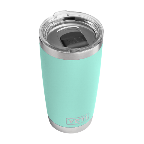 Yeti Rambler 591ml/ 20oz Tumbler with Magslider Lid-Seafoam-Luxe Barbeque Company, Winnipeg