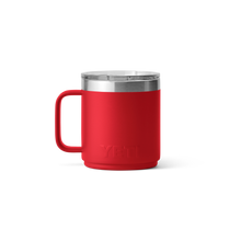 Yeti Rambler 10oz/295ml Stackable Mug With Magslider Lid - Rescue Red