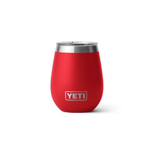 Yeti Rambler 10oz/295ml Wine Tumbler With Magslider Lid - Rescue Red