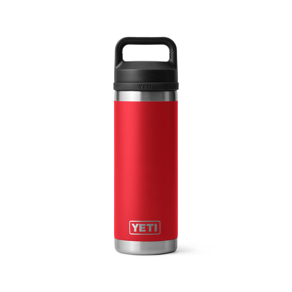 Yeti Rambler 18oz/532ml Bottle with Chug Cap - Rescue Red