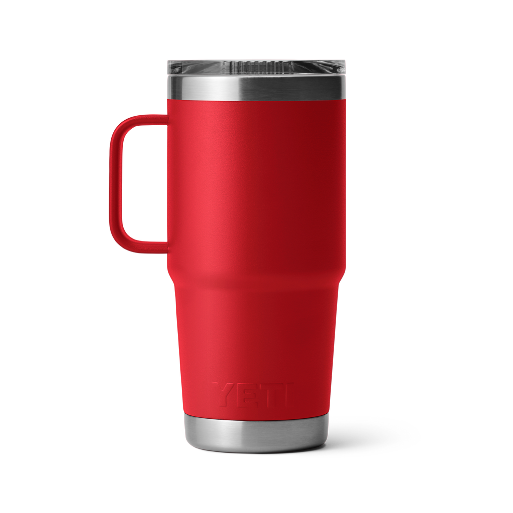 Yeti Rambler 20oz/591ml Travel Mug With Stronghold Lid - Rescue Red