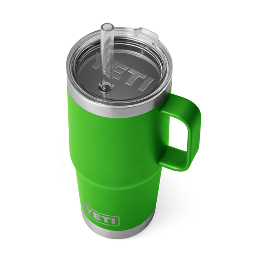 Yeti Rambler 25oz Mug With Straw Lid - Canopy Green