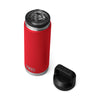 Yeti Rambler 26oz/769ml Bottle with Chug Cap - Rescue Red