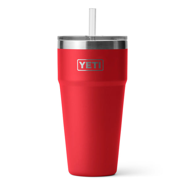 YETI CA Rambler 769 ml Stackable Cup with Straw Lid