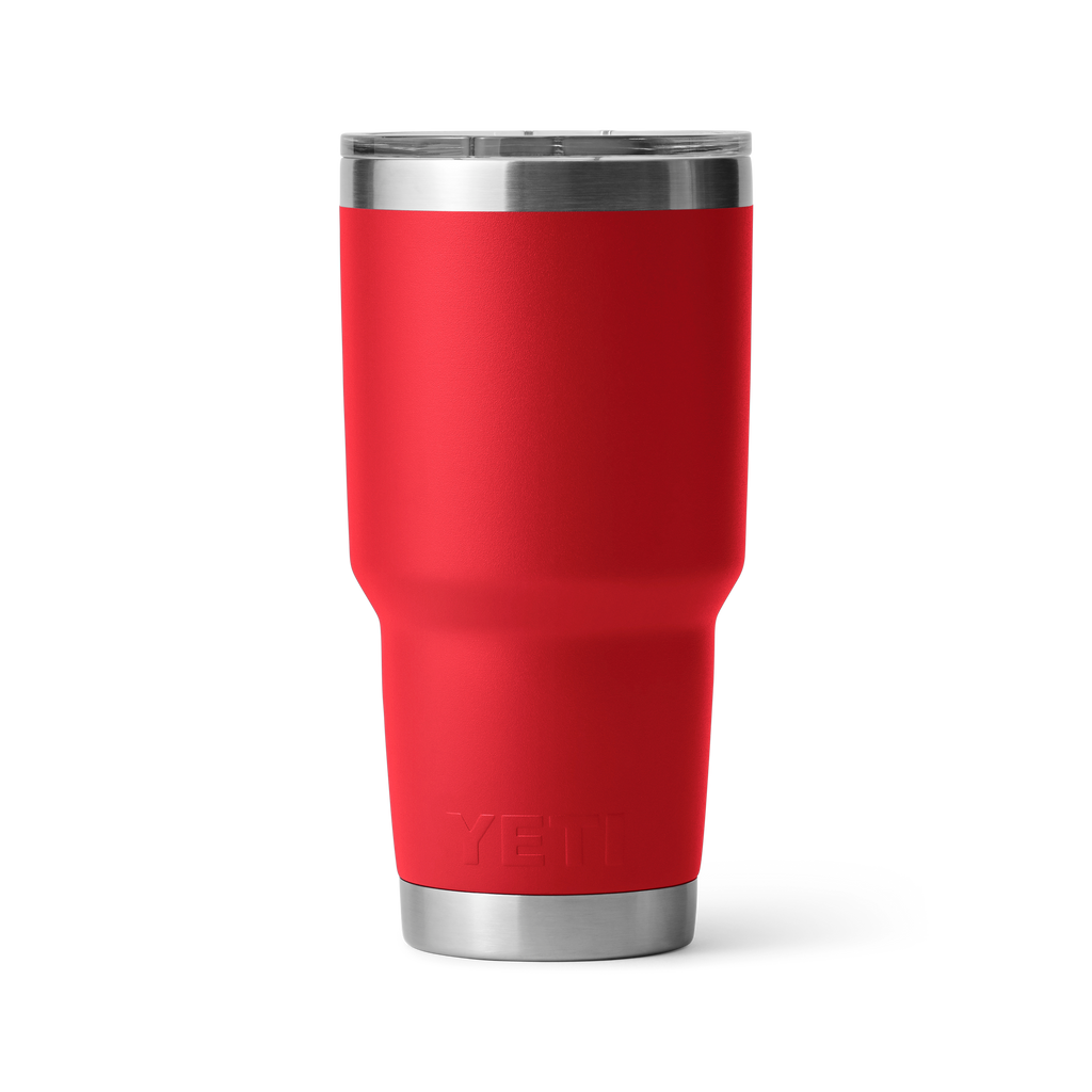 Yeti Rambler 30oz/877ml Tumbler with Magslider Lid - Rescue Red