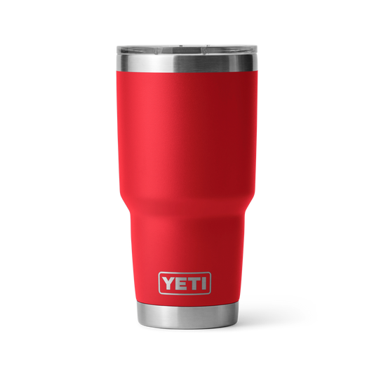 Yeti Rambler 30oz/877ml Tumbler with Magslider Lid - Rescue Red