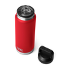 Yeti Rambler 36oz/1L Bottle with Chug Cap - Rescue Red