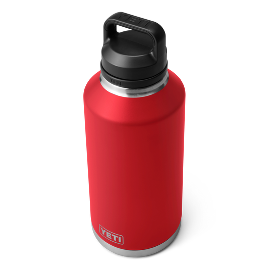 Yeti Rambler 64oz/1.89L Bottle With Chug Cap - Rescue Red