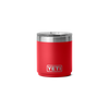 Yeti Rambler 10oz/295ml Stackable Lowball 2.0 With Magslider Lid - Rescue Red