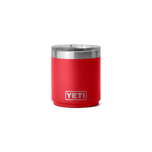 Yeti Rambler 10oz/295ml Stackable Lowball 2.0 With Magslider Lid - Rescue Red