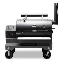 Yoder YS1500S Comp Cart Pellet Grill - Silver