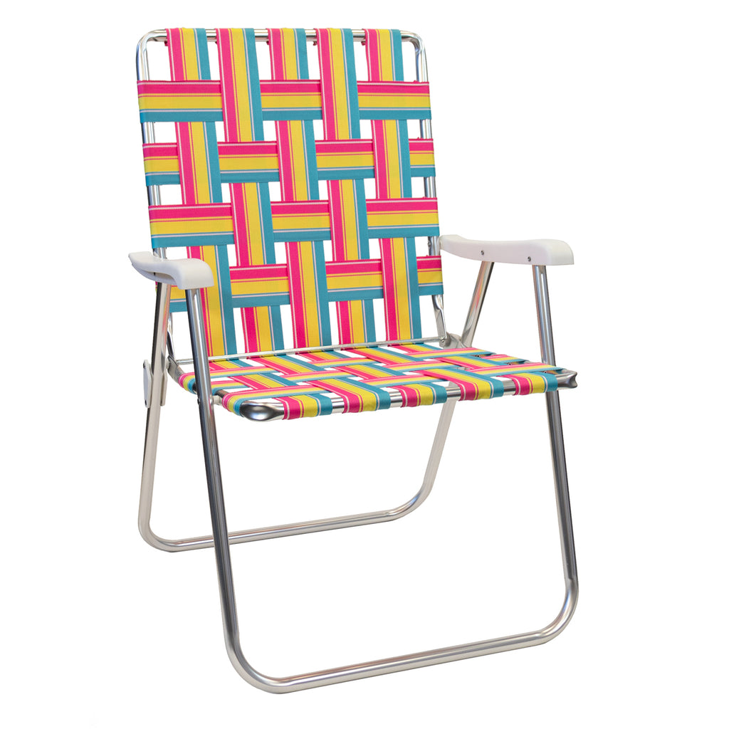 Kuma Outdoor Gear  - Backtrack Chair - Lollipop - Yellow/Pink/Teal