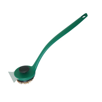 Big Green Egg - Palmyra Bristle Long Handle Grid Scrubber