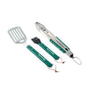 Big Green Egg Stainless BBQ Set With Wood Handles