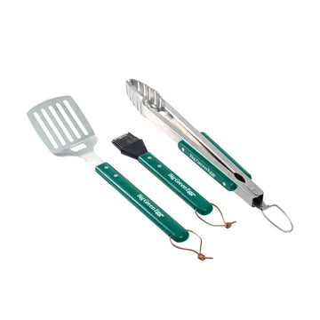 Big Green Egg Stainless BBQ Set With Wood Handles