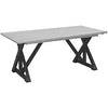 CRP Harvest Wide Dining Table With 2" Umbrella Hole