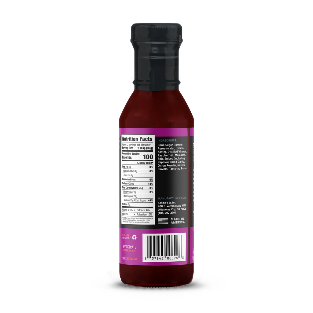 Kosmos BBQ Sauce - Raspberry Chipotle