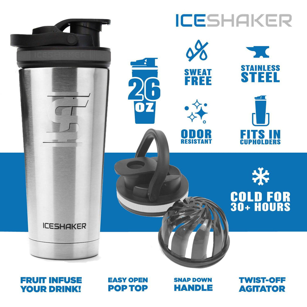 26oz Ice Shaker - Black
