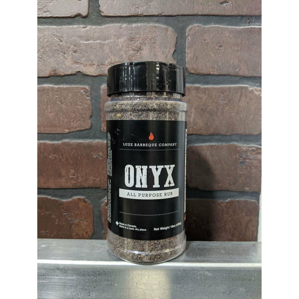 Onyx All Purpose Rub 425 G-Luxe Barbeque Company Winnipeg, Canada