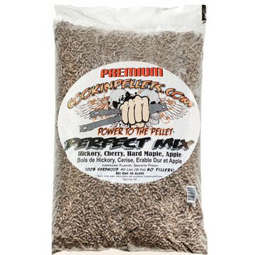 Premium Cookin' Pellets - Perfect Mix - 40Lb Bag