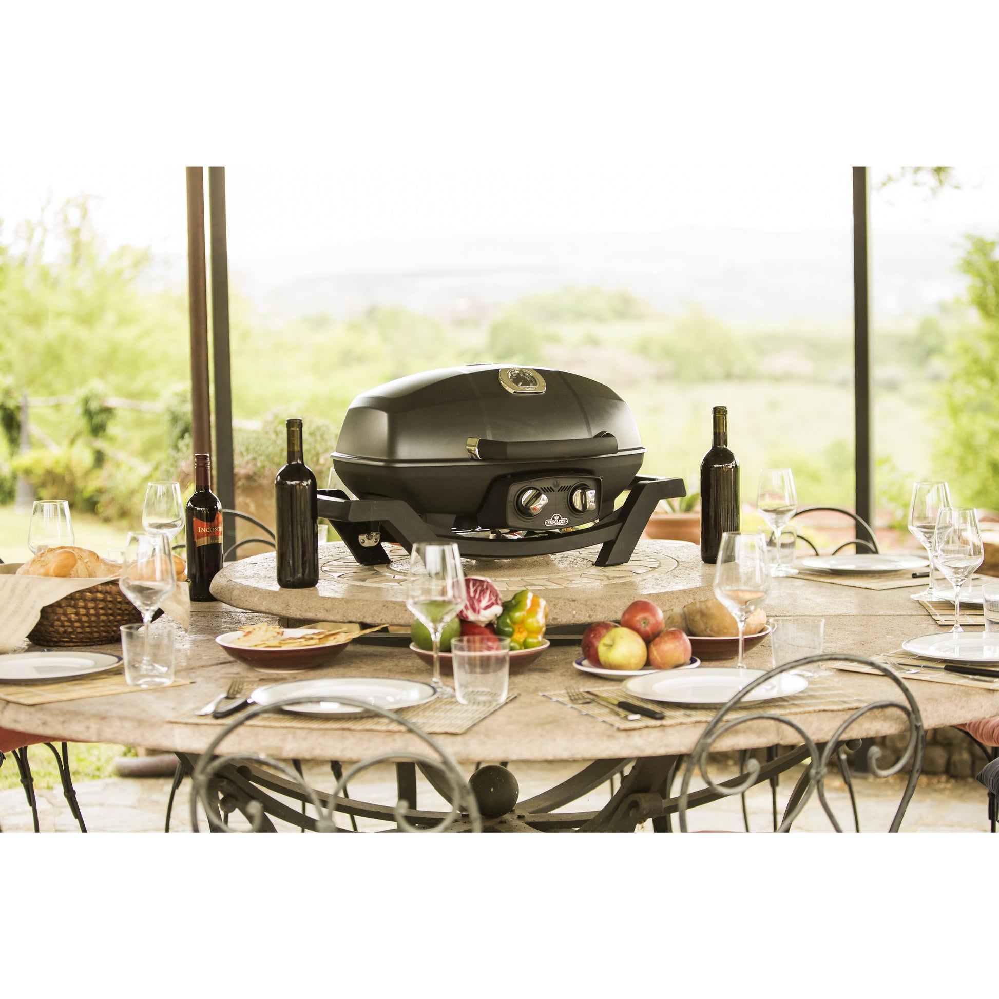 Napoleon TravelQ PRO285 Portable Gas Grill - Black-Luxe Barbeque Company, Winnipeg, Canada