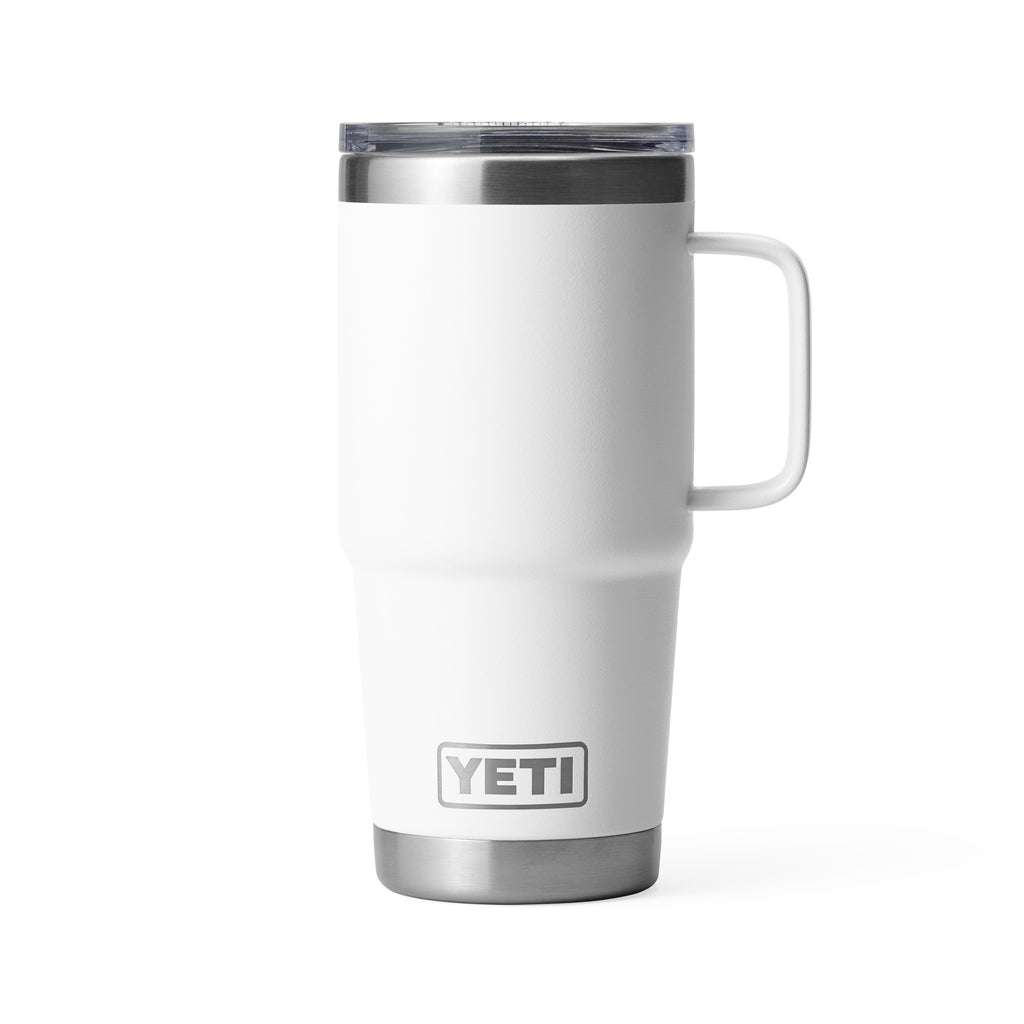 Yeti Rambler 20oz/591ml Travel Mug With Stronghold Lid - White